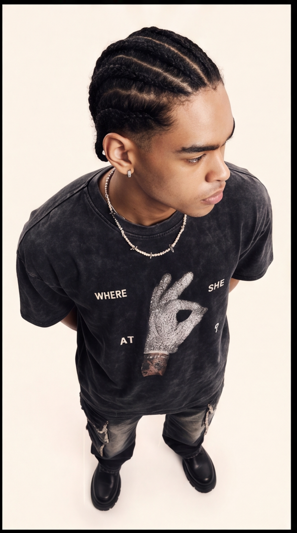 Washed Graphic Tee - Iceman