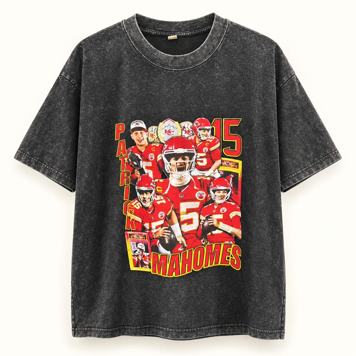 Washed Graphic Tee - Patrick Mahomes