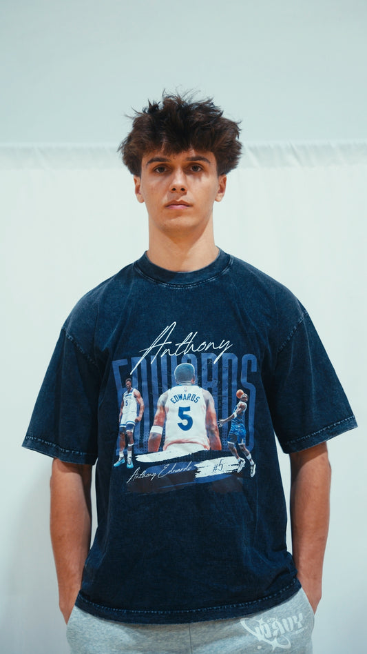 Washed Graphic Tee - ANT MAN