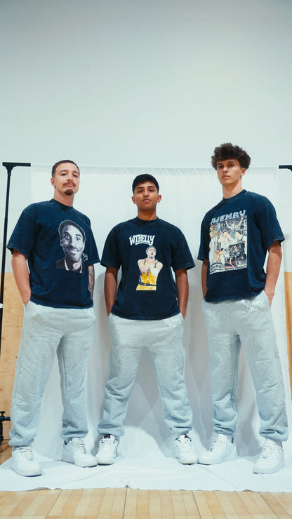 Washed Graphic Tee - KB Face