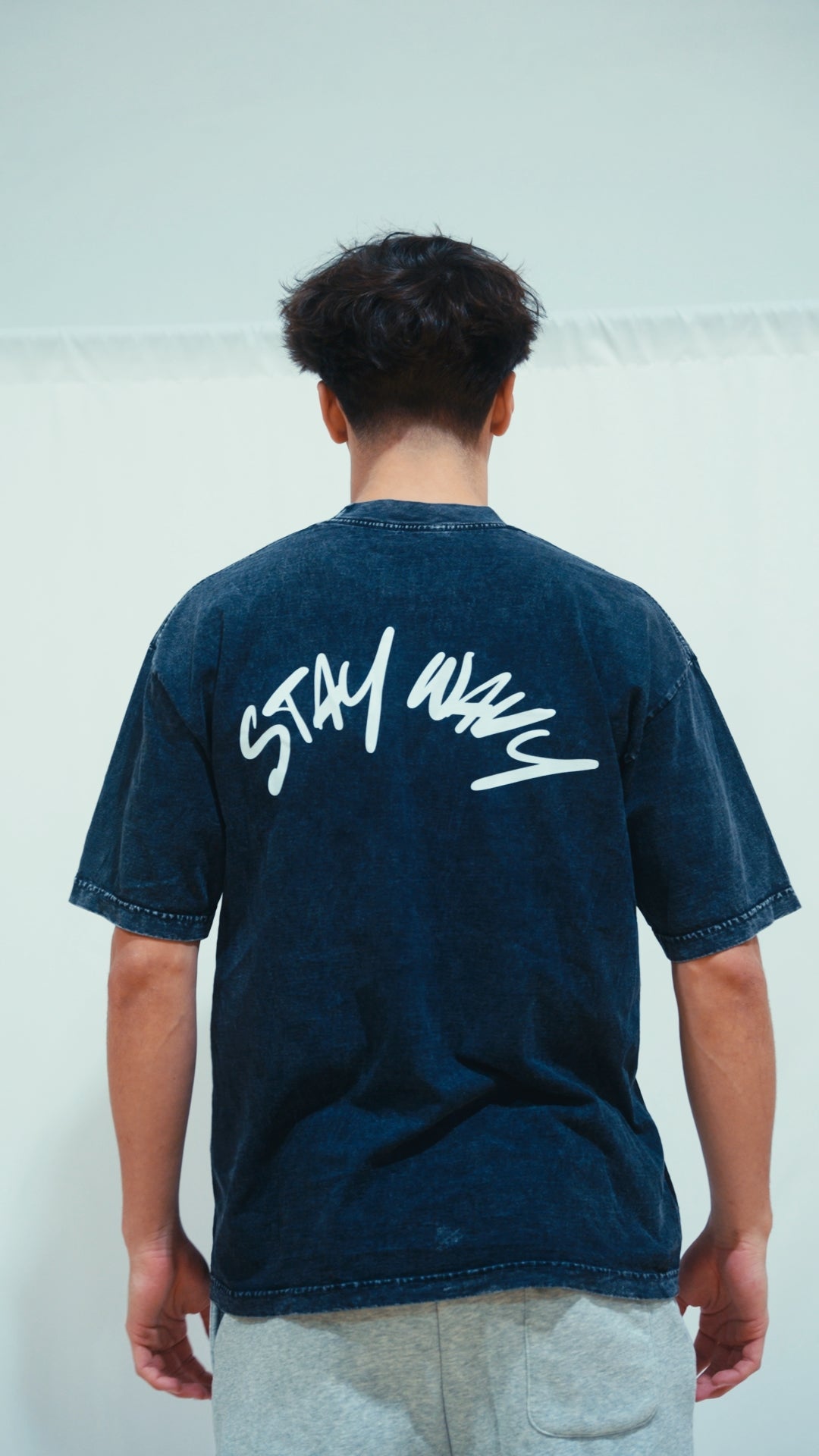 Washed Graphic Tee - ANT MAN