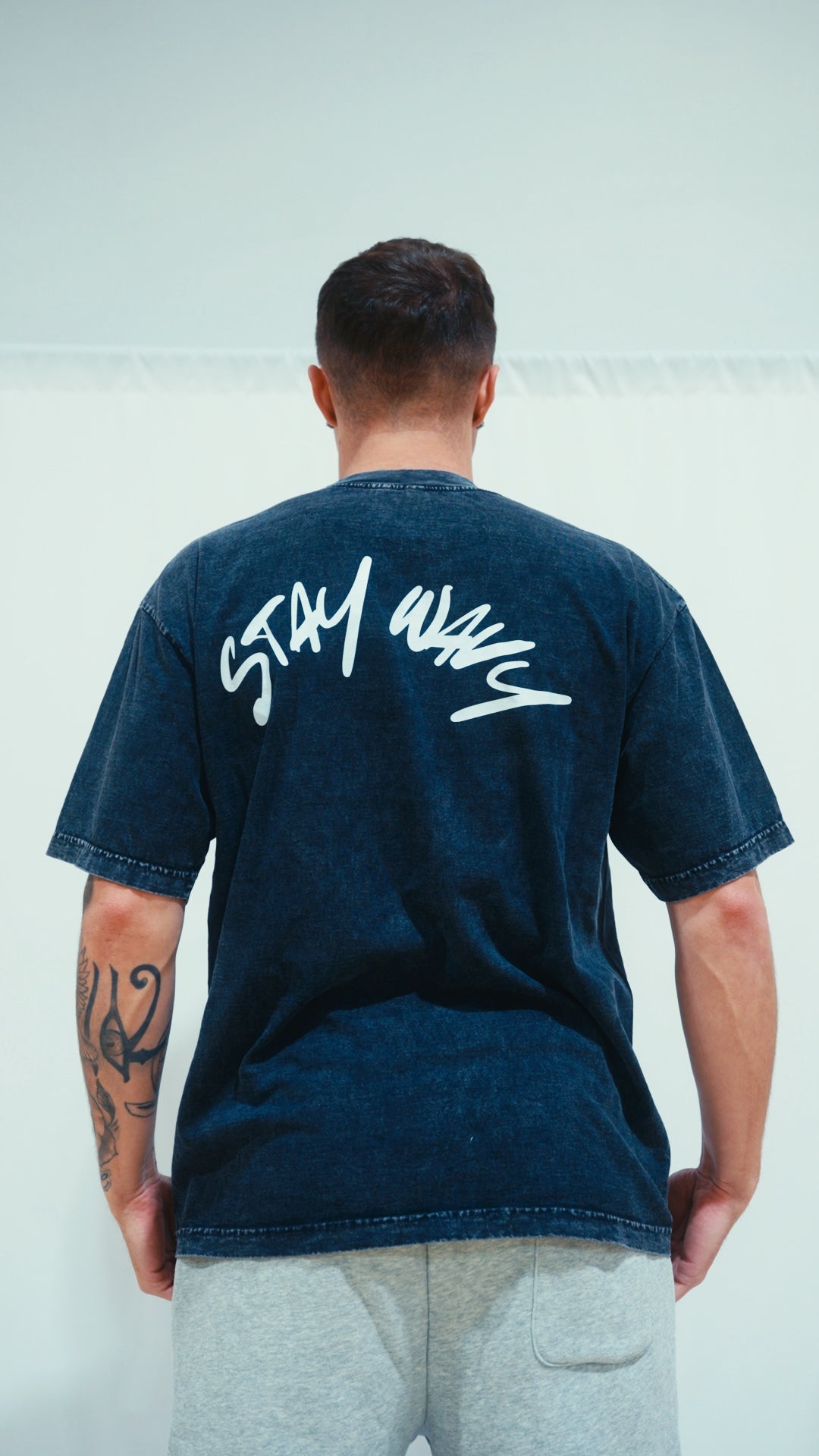 Washed Graphic Tee - KB Face