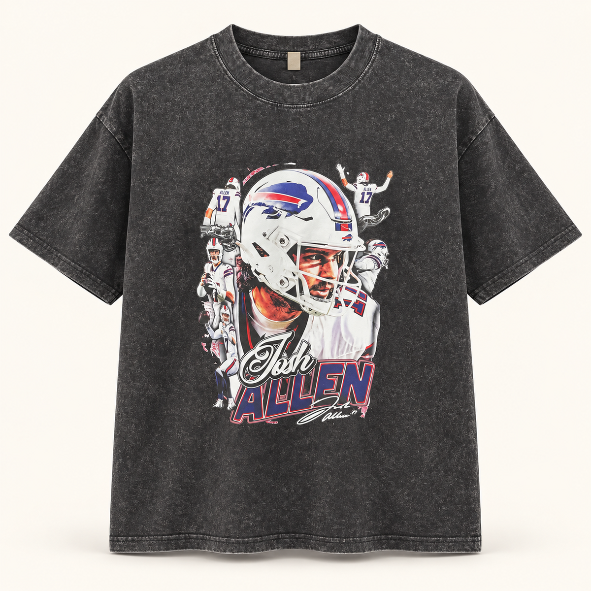 Washed Graphic Tee - Josh Allen