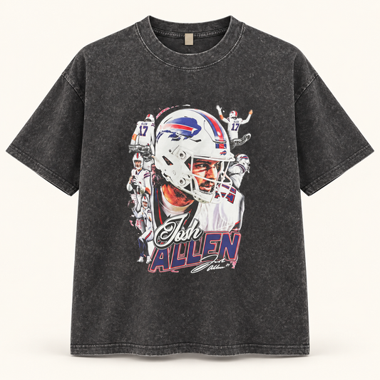 Washed Graphic Tee - Josh Allen