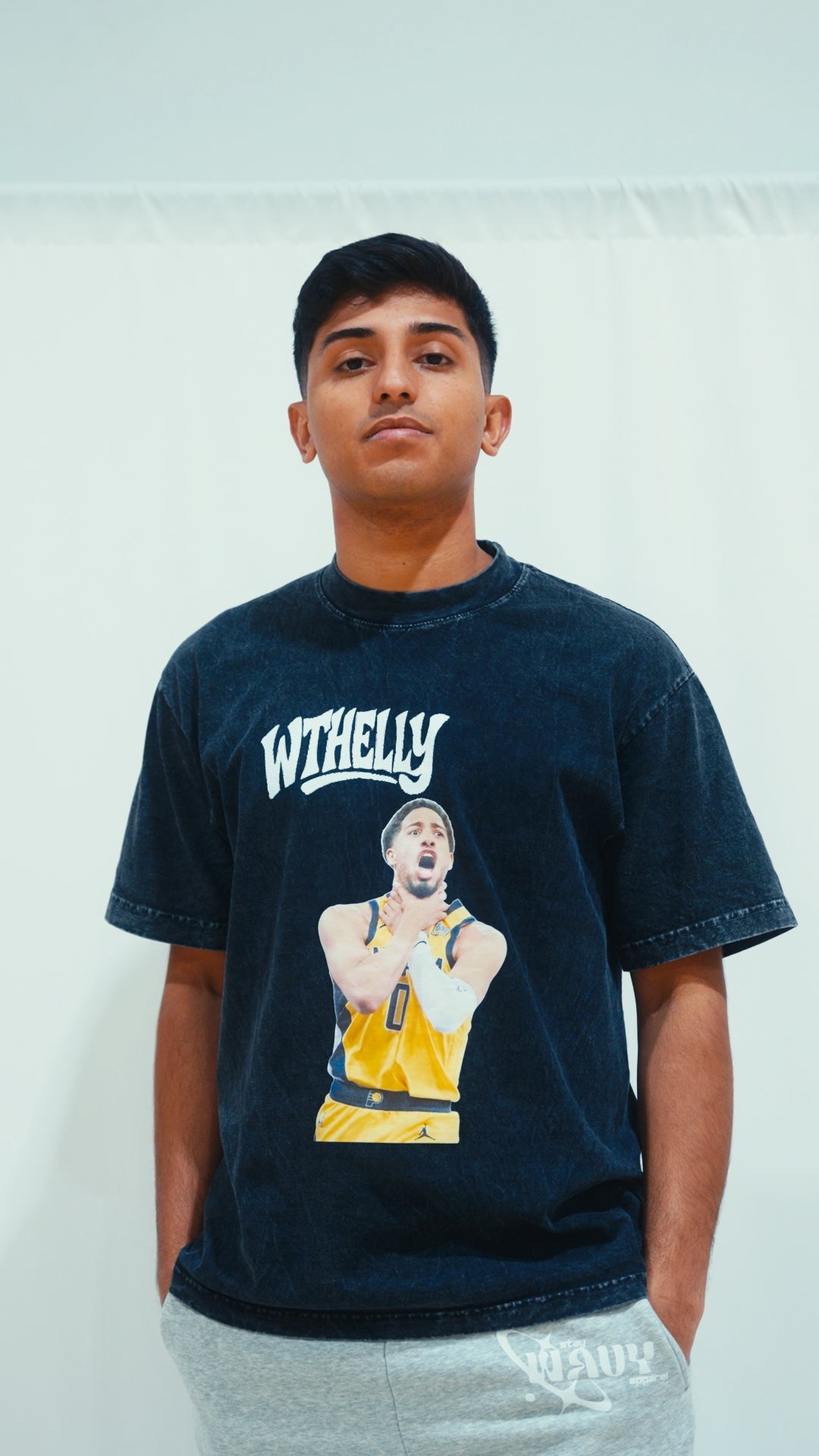 Washed Graphic Tee - WTHELLY