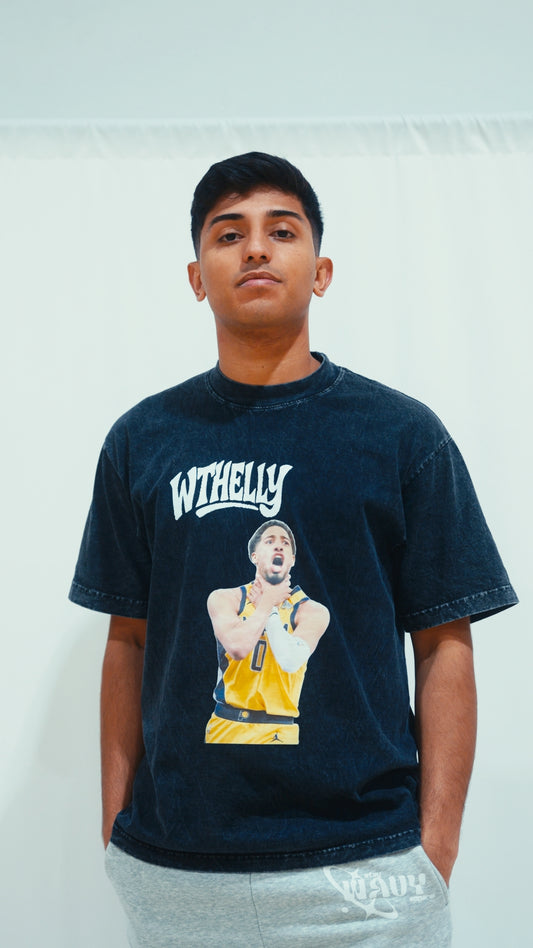 Washed Graphic Tee - WTHELLY