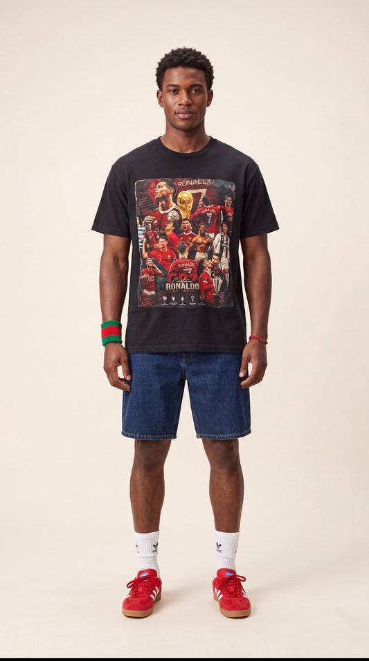 Washed Graphic Tee - CR7